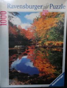 Image of the puzzle 1000, Ravensburger, Canada, Indian Summer, Factory Sealed