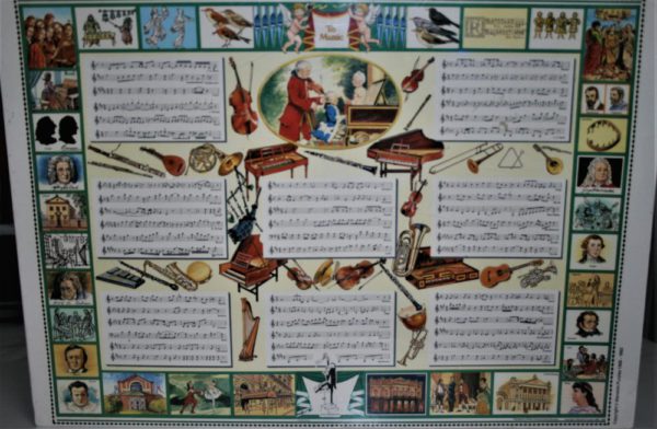 Image of the puzzle 1500, Mandolin, To Music, by Howat & Davidson, Factory Sealed, Picture of the front