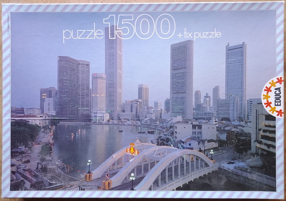 1500, Educa, Singapore Image of the puzzle 1500, Educa, Singapore, Picture of the box