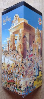 Image of the puzzle 1000, Heye, Egypt, by Hugo Prades, Incomplete, Picture of the box