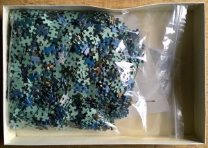 Image of the puzzle 1500, Educa, Lake Chiem, Germany, Picture of the bag