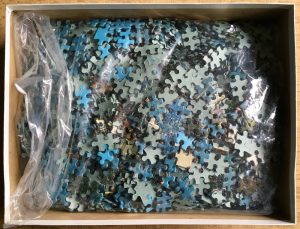 Image of the puzzle 3000, Waddingtons, Spiez, Switzerland, Sealed Bag, Picture of the bag