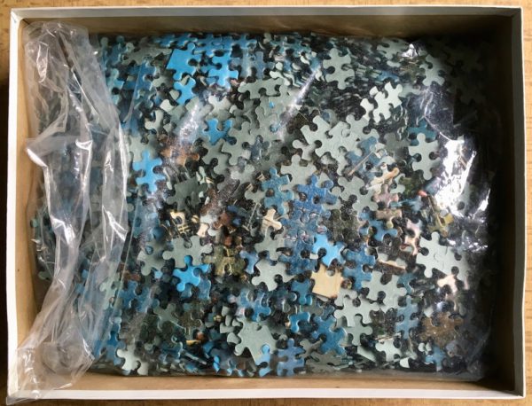 Image of the puzzle 3000, Waddingtons, Spiez, Switzerland, Sealed Bag, Picture of the bag