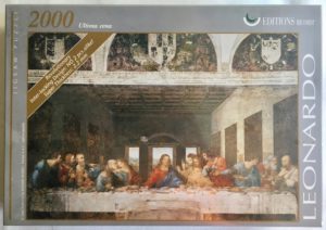 Image of the puzzle 2000, Ricordi, The Last Supper, by Leonardo da Vinci, Factory Sealed