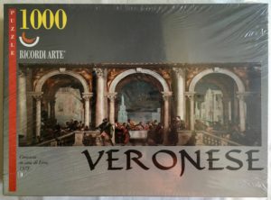 Image of the puzzle 1000, Ricordi, Feast in the House of Levi, by Paolo Veronese, Factory Sealed