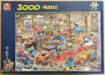 Image of the puzzle 3000, Jumbo, The Dog Show, by Jan van Haasteren, Picture of the box