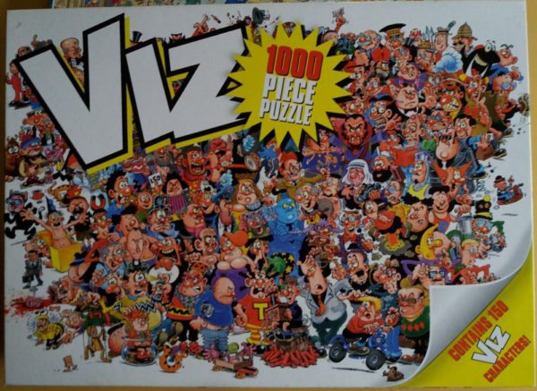 Image of the puzzle 1000, Paul Lamond, Viz, Complete, Picture of the box