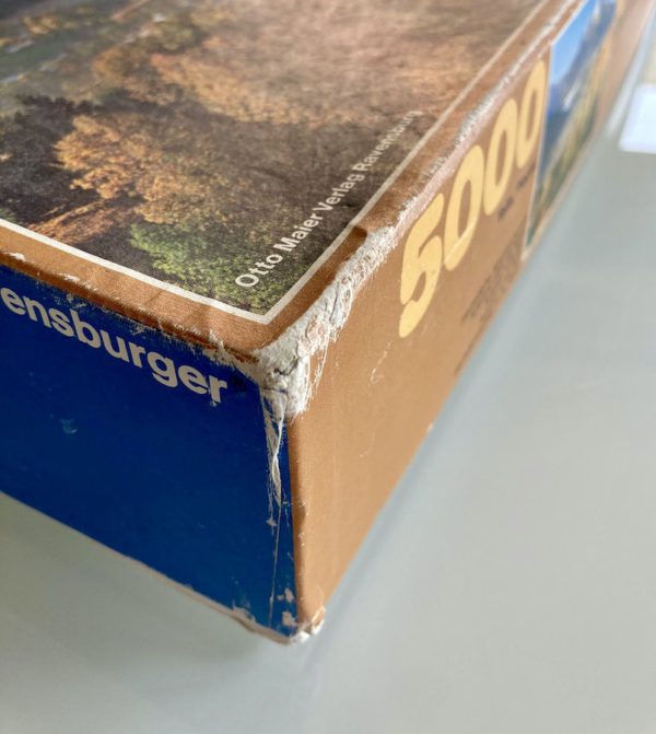 Image of the puzzle 5000, Ravensburger, Autumn in the Alps, Sealed Bag, Picture of the corner