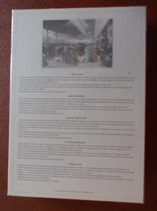 Image of the puzzle 3000, Falcon, Coming South, Perth Station, by George Earl, Factory Sealed, Picture of the back