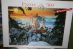 Image of the puzzle 1500, Blatz, Neuschwanstein Castle, by Bildagentur Huber, Factory Sealed