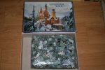 Image of the puzzle 3000, Arrow, Neuschwanstein Castle, Bavaria, Picture of the contents