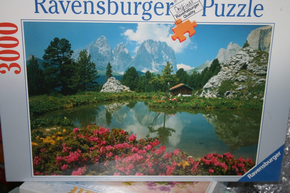 3000, Ravensburger, The Dolomites, Italy - Rare Puzzles