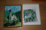 Image of the puzzle 500, Waddingtons, Val di Vilnos, Italy, Sealed Bag, Picture of the contents