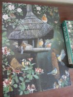 Image of the puzzle 1000, Otter House, The Bird Table, by Pollyanna Pickering, Complete, Picture of the puzzle assembled