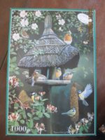 Image of the puzzle 1000, Otter House, The Bird Table, by Pollyanna Pickering, Complete, Picture of the box