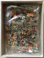 Image of the puzzle 500, MB, The Young Ladies of Avignon, by Picasso, Picture of the bag