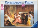 Image of the puzzle 1000, Ravensburger, The Duke's Musicians, by Robert Alexander Hillingford, Complete, Picture of the box