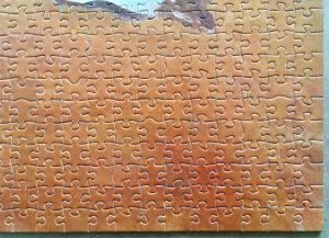 Image of the puzzle 1500, Educa, Walk on the Beach, Joaquin Sorolla, Replacements, Copy 1, Bottom Right Corner