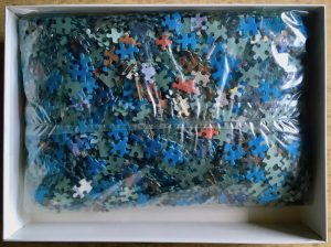 Image of the puzzle 3000, MB, Spiez, Switzerland, Sealed Bag, Picture of the bag