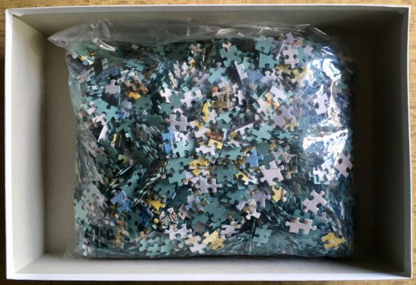 Image of the puzzle 3000, Trefl, Classical World Map, by Frederk de Wit, Picture of the bag