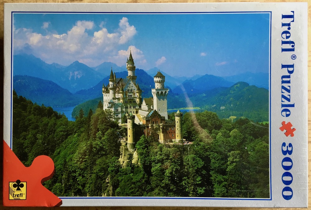 Trefl 3000 Piece Adult Large Neuschwanstein Castle Germany Winter Jigsaw Puzzle 