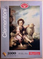 Image of the puzzle 1000, Clementoni, The Good Shepherd, by Murillo, Sealed Bag, Picture of the box