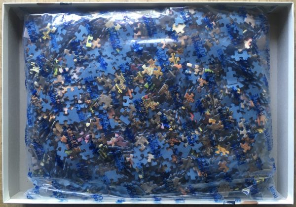 Image of the puzzle 3000 Ravensburger, African Animal World, by David Penfound, Sealed Bag, Picture of the bag