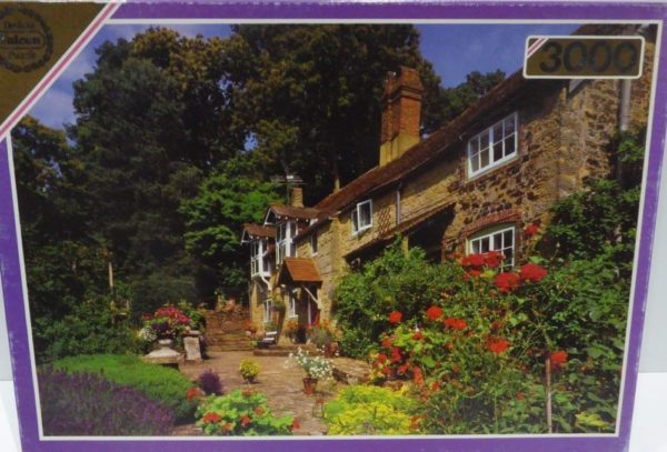 Image of the puzzle 3000, Falcon, The Stone Cottage, by Andy Williams, Factory Sealed