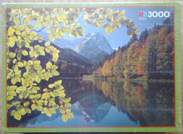 Image of the puzzle 3000, MB, The Alps, Factory Sealed, Picture of the box