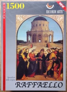 Image of the puzzle 1500, Ricordi, The Marriage of the Virgin, by Raphael, Complete, Picture of the box