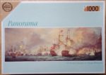 Image of the puzzle 1000, Falcon, The Battle of Trafalgar, by Thomas Whitcombe, Complete, Picture of the box