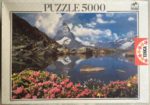 Image of the puzzle 5000, Educa, The Matterhorn, Switzerland, Factory Sealed, Picture of the box