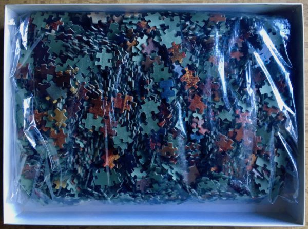 Image of the puzzle 2014, Yanoman, Belshazzar Feast, by John Martin, Picture of the bag