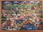 Image of the puzzle 1000, WHSmith, The Victorian Zoo, by Bill Bell, Complete, Picture of the puzzle
