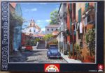 Image of the puzzle Puzzle 3000, Educa, Mediterranean Morning, by Dominic Davison, Incomplete, Picture of the box