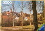 Image of the puzzle 3000, Ravensburger, In the Valley of the River Jagst, Picture of the box