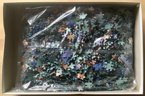 Image of the puzzle 3000, Euro Puzzle, Mallorca, Spain, Picture of the bag