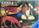 Image of the puzzle 1000, Ravensburger, Arearea, by Paul Gauguin, Sealed Bag, Picture of the box