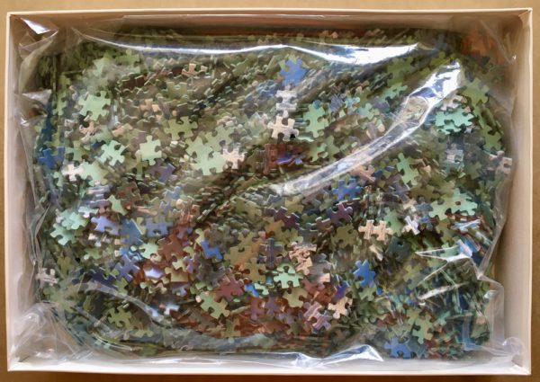 Image of the puzzle 4000, Educa, Oregon, USA, Sealed Bag, Picture of the bag