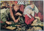 Image of the puzzle 2000, Jumbo, The Banker and His Wife, by Marinus Claeszoon van Reymerswaele, Complete, Picture of the box