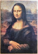 Image of the puzzle 1000, Clementoni, La Gioconda, by Leonardo da Vinci, Picture of the puzzle assembled