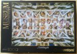 Image of the puzzle 1000, Clementoni, The Sistine Chapel, by Michelangelo, Picture of the box
