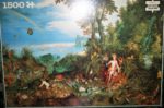 Image of the puzzle 1500, WHSmith, The Elements: Water, by Jan Brueghel the Elder, Complete, Picture of the box