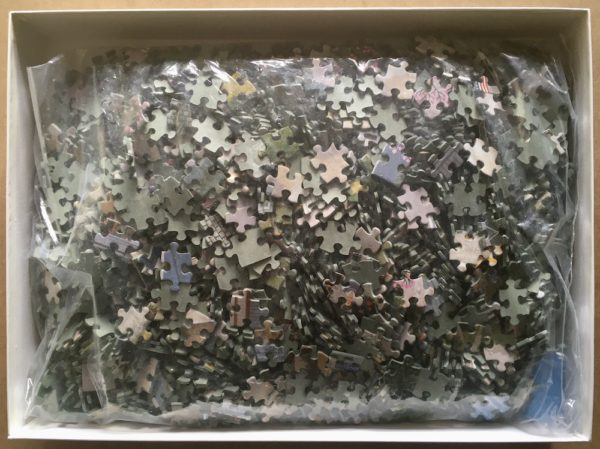 Image of the puzzle 2014, Yanoman, Crickethawk Harbor, by Charles Wysocki, Sealed Bag, Picture of the bag