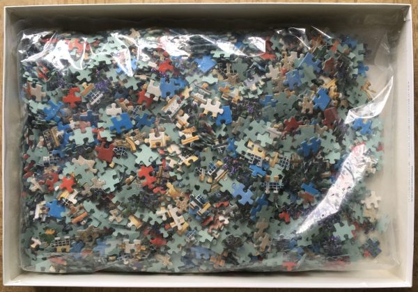 Image of the puzzle 3000, Educa, Schleissheim Palace, Germany, Sealed Bag, Picture of the bag