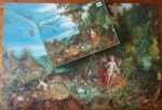 Image of the puzzle 1500, WHSmith, The Elements: Water, by Jan Brueghel the Elder, Complete, Picture of the puzzle assembled