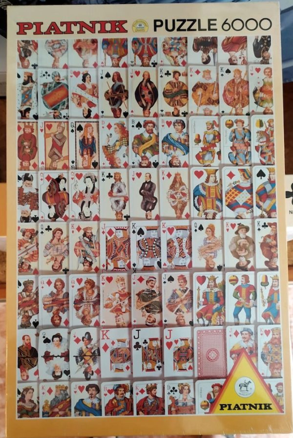 6000, Piatnik, Playing Cards Rare Puzzles