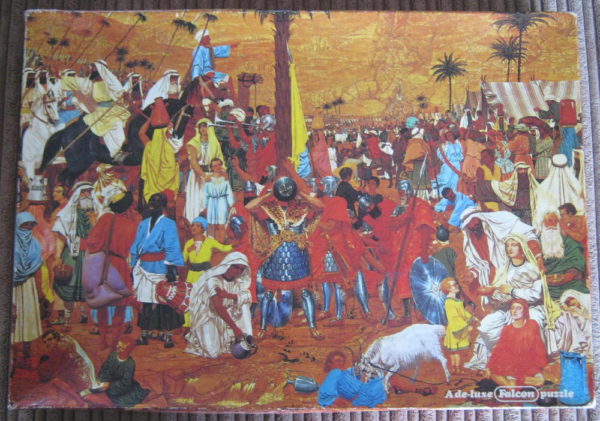 Image of the puzzle 1000, Falcon, The Flight out of Egypt, by Richard Dadd, Complete, Picture of the box