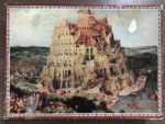 Image of the puzzle 2000, Berliner Bären, The Tower of Babel, by Pieter Bruegel the Elder, Picture of the box