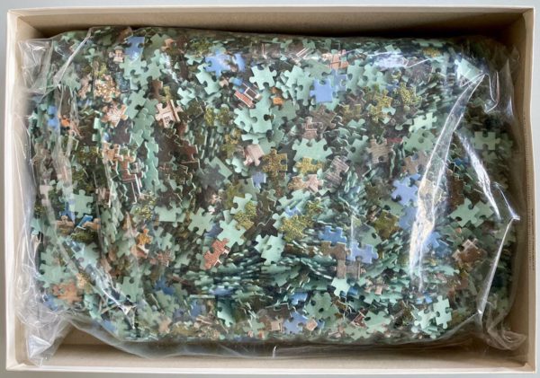 Image of the puzzle 5000, Educa, A Yorkshire Town, Sealed Bag, Picture of the bag